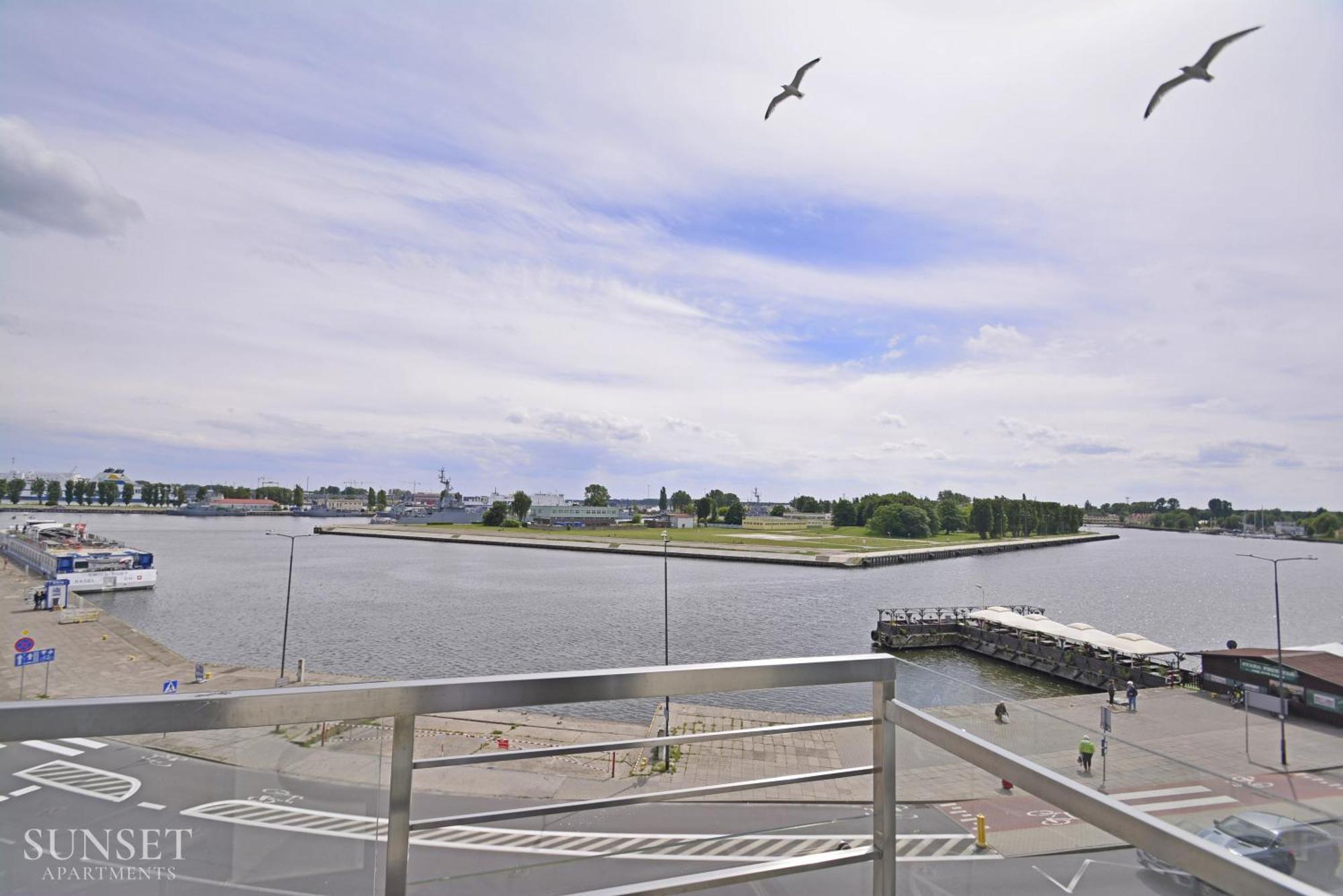 Sunset - Concha - Parking - Widok Na Port! Swinoujscie